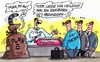 Cartoon: Katze im Sack mit Salamitaktik (small) by RABE tagged zypern,rettungspaket,eu,euro,krise,staatspleite,merkel,schäuble,brüssel,stattschefs,europartner,informationspolitik,rabe,ralf,böhme,cartoon,karikatur,regierung,rettung,staatspräsident,troika,parlament,fond,eigenanteil,russland,hilfspaket,währungskommissar