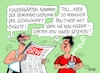 Cartoon: Kindergärten (small) by RABE tagged nahles,spd,sozialdemokraten,groko,umfragetief,scholz,rabe,ralf,böhme,cartoon,karikatur,pressezeichnung,farbcartoon,tagescartoon,ruine,koalition,koalitionsvetrag,bruch,drahtseil,union,cdu,prügelknaben,demokratie,demokratieverständnis,gewerkschaften,gew,verdi,streiks,kita,kinderkrippe,eltern,abgeordnete,politikverdrossenheit