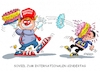 Cartoon: Kinderkram (small) by RABE tagged trrump,donald,präsident,usa,zoll,strafzoll,cartoon,karikatur,rabe,ralf,böhme,pressezeichnung,farbcartoon,tagescartoon,vatikan,büro,papst,franziskus,tod,sekretär,konklave,selbsternennung,kirche,bischof,eu,europa,strafzölle,kind,kinder,kindertag