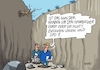 Cartoon: Kluftiges (small) by RABE tagged kluft,graben,hambacher,forst,rwe,baumhäuser,abrodung,rabe,ralf,böhme,cartoon,karikatur,pressezeichnung,farbcartoon,tagescartoon,union,spd,grüne,groko,einheit,feiertag,schlucht,jammertal