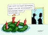 Cartoon: Knoten (small) by RABE tagged weihnachten,weihnachtsfest,weihnachtsmann,weihnachtsmänner,bart,geschenkesack,rabe,ralf,böhme,cartoon,karikatur,pressezeichnung,farbcartoon,tagescartoon,advent,adventskranz,vergesslichkeit,kerzen,knoten,weihnachtsgeschenke