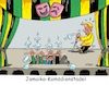 Cartoon: Komodienstadel (small) by RABE tagged grüne,jamaika,sondierungsgespräche,regierungsbildung,amtshandlung,rabe,ralf,böhme,cartoon,karikatur,pressezeichnung,farbcartoon,tagescartoon,komodie,komödienstadel,ausstieg,bühne,posse,lindner,steinmeier,neuwahlen,spd,minderheitsregierung