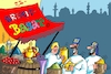 Cartoon: Krämerbasar (small) by RABE tagged brexit,premier,boris,johnson,eu,austritt,zugeständnisse,rabe,ralf,böhme,cartoon,karikatur,pressezeichnung,farbcartoon,tagescartoon,basar,orient,tauschhandel,brüssel,juncker,von,der,leyen