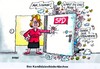 Cartoon: Kraftvolles (small) by RABE tagged spd,bundestagswahl,wahlkampf,sozialdemokraten,hannelore,kraft,peer,steinbrück,nahles,sigmar,gabriel,walter,steinmeier,opposition,rot,wähler,kandidaten,hintertürchen,kandidatenhintertürchen,partei,regierungsprogramm,merkel,cdu,kanzlerrin,kanzlerkandidat,tr