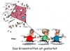 Cartoon: Krisentreffen (small) by RABE tagged krisentreffen,kanzleramt,kanzlerin,merkel,cdu,csu,spd,gabriel,seehofer,flüchtlingskrise,obergrenze,rabe,ralf,böhme,cartoon,karikatur,pressezeichnung,farbcartoon,tagescartoon,drachen,herbst,start,drachensteigen,krogo,koalition