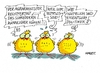 Cartoon: Küken (small) by RABE tagged küken,bundesernährungsminister,bundesverbraucherminister,schmidt,schredder,geflügelmast,männlich,rabe,ralf,böhme,cartoon,karikatur,pressezeichnung,farbcartoon,tagescartoon,eier,legehenne,nest,suppenhuhn,alternative,tötung,mord