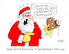 Cartoon: Lebensmittelkontrolle (small) by RABE tagged weihnachten,weihnachtsmann,lebkuchen,pfefferkuchen,zahn,wurzel,blut,hart,rabe,ralf,böhme,cartoon,karikatur,pressezeichnung,farbcartoon,tagescartoon,lebensmittel,lebensmittelkontrolle,lebensmittelkontrolleur