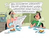 Cartoon: Lebkuchzeitliches (small) by RABE tagged einwegplastikverbot,verbot,wattestäbchen,plastikstrohhalme,einwegbesteck,eu,brüssel,gastronomie,bäcker,imbiss,rabe,ralf,böhme,cartoon,karikatur,pressezeichnung,farbcartoon,tagescartoon,lebkuchen,advent,alternativen,essensbehälter,brotteig,lebkuchenteig