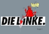 Cartoon: Linkespaltung (small) by RABE tagged linke,parteitag,hannover,agenknecht,schulz,spd,zähne,gebiss,rabe,ralf,böhme,cartoon,karikatur,pressezeichnung,farbcartoon,tagescartoon,bundestagswahl,bundestagswahlkampf,kandidat,wähler,intrigen,kleinkrieg,kipping,wagenknecht,rietzinger,bartsch,führingsspitze,fraktionsvorsitz,bundestagsrederecht,spaltung