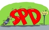 Cartoon: Linkstrend (small) by RABE tagged links,linke,linksrutsch,linkstrend,landtagswahl,landtag,thüringen,ramelow,lieberknecht,cdu,spd,kippe,rabe,ralf,böhme,cartoon,karikatur,pressezeichnung,farbcartoon,tagescartoon,buchstaben,koalitionsgespräche,rot,grün,schwarz,afd