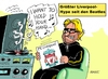 Cartoon: Liverklopp (small) by RABE tagged klopp,trainer,fc,liverpool,fussballtrainer,borrusia,dortmund,kloppo,trainerwechsel,ablösesumme,rabe,ralf,böhme,cartoon,karikatur,pressezeichnung,farbcartoon,tagescartoon,beatles,hype,beatlemania,single,pop,rock,plattenspieler,want,to,hold,your,hand