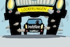 Cartoon: Lockerungskür (small) by RABE tagged corona,kliniken,intensivbetten,überbelegung,op,operationen,omikron,boosterimpfung,coronamaßnahmen,coronakurs,lockerungen,märz,truck,lkw,monstertruck,impfpflicht