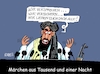 Cartoon: Märchenstunde (small) by RABE tagged taliban,kabul,afgahnistan,ortkräfte,botschaftsmitarbeiter,maas,akk,rückholaktion,rabe,ralf,böhme,cartoon,karikatur,pressezeichnung,farbcartoon,tagescartoon,mikrofon,märchen,märchenstunde,presskonferenz