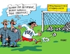 Cartoon: Mafiatreffer (small) by RABE tagged fifa,blatter,bestechung,festnahmen,katar,russland,präsidentenwahl,justiz,vergabe,ralf,böhme,cartoon,karikatur,pressezeichnung,farbcartoon,tagescartoon,verbrechen,fussball,tor,ball,mafia,mafiamethodenstrafverfahren,wm,em