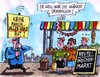 Cartoon: Marktberuhigung (small) by RABE tagged finanzmärkte,markt,marktberuhigung,wirtschafzsmarkt,wochenmarkt,trödelmarkt,jahrmarkt,euro,eurokrise,schuldenkrise,eurobond,eu,brüssel,rettungsschirm,staatschefs,merkel,cdu,fdp,sarkozy,frankreich,paris,deutschland,berlin,krisentreffen,spitzentreffen,pleit