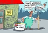 Cartoon: Mautfrisch (small) by RABE tagged maut,pkw,dobrindt,bundeshaushalt,verkehrsminister,gebühr,rabe,ralf,böhme,cartoon,karikatur,pressezeichnung,maler,anstrich,steuerzahler,auffrischung