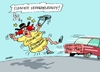 Cartoon: Mautmaulerei (small) by RABE tagged maut,dobrindt,verkehrsminister,eu,brüssel,autofahrer,merkel,kanzlerin,rabe,ralf,böhme,cartoon,karikatur,pressezeichnung,farbcartoon,tagescartoon,bundestagswahl,kanzlerkandidat,rücktritt,österreich,ausländer,straße,pkm,verhältnis,verbindung,deutschland