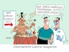 Cartoon: Medicinshow (small) by RABE tagged virus,corona,pandemie,coronakrise,rabe,ralf,böhme,cartoon,karikatur,pressezeichnung,farbcartoon,tagescartoon,viren,virenschutz,mundschutz,desinfektion,föderal,föderalismus,ländersache,labore,überlastung,fachkräfte,spezialisten,medizinmann,schamane,voodo,reiserückkehrer,schnelltest,testpflicht,indianer,trommel,knochentotenkopf,geisterbeschwörer,lockerungen,resultate,söder,proben,testproben,abstandsregeln,maskenpflicht,privatfeier,gesundheitsämter