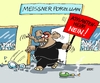 Cartoon: Meissner Porzellan (small) by RABE tagged meissen,meissner,porzellan,porzellanmanufaktur,rechte,neonazis,pegide,rabe,ralf,böhme,cartoon,karikatur,pressezeichnung,farbcartoon,tagescartoon,ausländer,asylanten,asylantenheim,brandanschlag