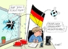 Cartoon: Merkel Ballaballa (small) by RABE tagged hansi,flick,jogi,löw,bundestrainer,em,fußballtrainer,fußball,mannschaft,rabe,ralf,böhme,cartoon,karikatur,pressezeichnung,farbcartoon,tagescartoon,kanzlerin,merkel,kanzleramt,bundestagswahl,nachfolger,postenübernahme,alexa,amazon