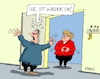 Cartoon: Merkelansprache II (small) by RABE tagged virus,corona,pandemie,coronakrise,rabe,ralf,böhme,cartoon,karikatur,pressezeichnung,farbcartoon,tagescartoon,viren,virenschutz,mundschutz,desinfektion,föderal,föderalismus,ländersache,kanzlerin,merkel,cdu,ansprache,fernsehansprache