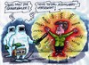 Cartoon: Merkelzähler (small) by RABE tagged geigerzähler,verstrahlung,merkel,kanzlerin,cdu,bundesregierung,atomdebatte,atomlobby,atomausstieg,atomkraftwerk,strahlenschutz,plutonium,meßwert,richterskala,euro,krise,japan,fukushima,kernkraftwerk,brennstäbe,brennelemente,sicherheitsrisiko,abschalten,kü