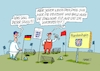 Cartoon: Minigolftore (small) by RABE tagged fußball,fussball,bundesliga,meistertitel,fußballer,bayern,münchen,bayer,leverkusen,rabe,ralf,böhme,cartoon,karikatur,pressezeichnung,frabcartoon,tagescartoon,schild,meister,schuß,ecke,eckball,sport,em,europameisterscchaft,deutschland,england,kane,blankenhain,thüringen,golf,minigolf,golfschläger,golfball