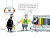 Cartoon: Modisches (small) by RABE tagged bundestagswahl,wahlkampf,osten,ddr,ostbeauftragter,bundesregierung,recht,rabe,ralf,böhme,cartoon,karikatur,pressezeichnung,farbcartoon,tagescartoon,laschet,söder,boutiquq,michel,entscheidung,kleidung,kleiderständer,verkäufer