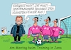 Cartoon: Multispektraltraining (small) by RABE tagged fußball,fussball,bundesliga,meistertitel,fußballer,bayern,münchen,bayer,leverkusen,rabe,ralf,böhme,cartoon,karikatur,pressezeichnung,frabcartoon,tagescartoon,schild,meister,schuß,ecke,eckball,sport,em,europameisterschaft,training,nagelsmann,trainingslager,blankenhain,thüringen,weimar,tor,carl,zeiss,optik,kaneras,multispektralkamera