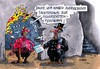 Cartoon: Neue Verordnung für Feger (small) by RABE tagged schornsteinfeger,glücksbringer,schwarz,russ,besen,schornstein,schlot,esse,kamin,rauch,rauchabzug,ofen,feuer,feuerstätte,heizung,reinigung,fachpersonal,eu,verordnung,hölle,teufel,satan,höllenfeuer