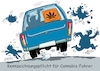 Cartoon: Nochmal berauscht (small) by RABE tagged cannabis,legalisierung,özdemir,lauterbach,hanf,hanfanbau,rabe,ralf,böhme,cartoon,karikatur,pressezeichnung,farbcartoon,tagescartoon,brennstäbe,brennelemente,tüte,straßenverkehr,auto,pkw,autofahrer,cannabisfahrer,kennzeichnungspflicht,sticker