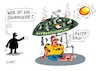 Cartoon: Nochmal Schirmherr (small) by RABE tagged klima,klimaziele,klimawende,ampel,wissing,streit,umsetzung,rabe,ralf,böhme,cartoon,karikatur,pressezeichnung,farbcartoon,tagescartoon,dürre,klimakatastrophe,klimaschutzplan,karl,lauterbach,gesundheitsminister,sonnenschirm,hitzeschutz,sonne,schirmherr