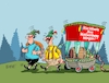 Cartoon: Nochmal Wahlwerbung (small) by RABE tagged himmelfahrt,feiertag,männertag,vatertag,bollerwagen,rabe,ralf,böhme,cartoon,karikatur,pressezeichnung,farbcartoon,tagescartoon,werbung,werbefläche,wahlwerbung,wahlplakat,vermietung,werbeeinnahmen