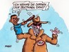 Cartoon: Obamakasperle (small) by RABE tagged nsa,geheimdienste,ausspähaffäre,usa,präsident,kanzlerin,merkel,cdu,kleber,zdf,interview,washington,berlin,handy,snowden,rabe,ralf,böhme,cartoon,karikatur,pressezeichnung,farbcartoon,schlapphüte,kasperletheater,knüppel,kasperlefigur,handpuppe,sorgen,deutsc