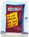 Cartoon: Pisatest für Lehrer (small) by RABE tagged bildung,schule,kultusministerium,lehrplan,pisatest,pisastudie,lernen,lehrerzimmer,schulbank,schulleiter,lehrbücher,klassenzimmer,gehält,krise,bildungsarmut,hort,internat,universität,grundschule,realschule,abitur,gymnasium,oberschullehrer,professor,direkto