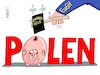 Cartoon: Polen offen (small) by RABE tagged eu,eugh,brüssel,polen,zwangsgeld,sparschwein,hammer,euro,rabe,ralf,böhme,cartoon,karikatur,pressezeichnung,farbcartoon,tagescartoon,justiz,justizreform,gerichtshof,warschau,verfassungsgericht,weltkrieg