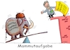 Cartoon: Positionierung (small) by RABE tagged wirtschaft,industrie,robert,habeck,grüne,positionspapier,rettung,rabe,ralf,böhme,cartoon,karikazurw,wirtschaftsminister,positonspapier,karikatur,pressezeichnung,farbcartoon,tagescartoon,mammut,mammutaufgabe,sprungbrett