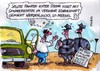 Cartoon: Promillefahrt (small) by RABE tagged leitanbieter,leitmarkt,steuervorteile,kanzlerin,merkel,cdu,bundesregierung,verkehrsminister,ramsauer,csu,wirtschaftsminister,fdp,euro,krise,fahrzeugindustrie,autokonzerne,pkw,auto,fahrzeughalter,elektroauto,elektromobil,strom,stromkosten,steckdose,tankste