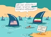 Cartoon: Ready for Fight (small) by RABE tagged merz,kanzler,koalition,union,spd,klingbeil,cartoon,karikatur,pressezeichnung,farbcartoon,tagescartoon,db,bahn,frühling,frühjahr,frühjahrsputz,ice,zug,blumenkasten,blumenkästen,esc,songcontest,pistorius,bundeswehr,verteidigung,hormus,hormusmission,schiff,kampfschiff,schnellboot,usa,trump,iran,irankrieg,blockade,frieden,friedensplan,hai,haifisch,deutschland