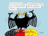 Cartoon: Regierungshorst (small) by RABE tagged bundesregierung,bundestag,regierungssitz,berlin,bonn,umzug,bundesadler,horst,adlerhorst,rabe,ralf,böhme,cartoon,karikatur,pressezeichnung,farbcartoon,tagescartoon,nest,regierungsflieger,abgeordnete,rhein