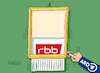 Cartoon: Reisserisches (small) by RABE tagged rbb,ard,tv,fernsehen,sender,vetternwirtschaft,schlesinger,rabe,ralf,böhme,cartoon,karikatur,pressezeichnung,farbcartoon,tagescartoon,skandal,chefetage,gebührenzahler,banksy,reißwolf,schnipsel,bild,bilderrahmen