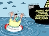 Cartoon: Rettungsboot (small) by RABE tagged corona,bildung,bildungsminister,kanzleramt,bildungskonferenz,lehrerkonferenz,laptop,ausstatung,digitalisierung,bildungsmonitor,internetzugan,wlan,aufwachen,impfung,impfstoff,impfdosen,zulassung,spritzen,pfizer,biontech,rettungsring,coronaregeln,fallzahlen,impfzentren,zulassungsantrag,usa,meer,see,schiffbrüchiger,schiff,rettungsboot,lockdown,rki