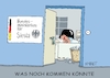 Cartoon: Ruhet sanft (small) by RABE tagged siesta,hitze,erholung,schlaf,mittagspause,südländer,klimawandel,rabe,ralf,böhme,cartoon,karikatur,pressezeichnung,farbcartoon,tagescartoon,büro,ministerium,gesundheitsminister,schreibtisch,büroschlaf,powernap