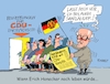 Cartoon: Saarländer unter sich (small) by RABE tagged merkel,kanzlerin,bundestag,befragung,fragestunde,rede,antwort,parteien,abgeordnete,rabe,ralf,böhme,cartoon,karikatur,pressezeichnung,farbcartoon,tagescartoon,parteivorsitz,cdu,kanzleramt,kanzlerkandidaten,kandidaten,saarland,saarländer,kramp,karrenbauer,sphan,merz,landtagswahl,hessenwahl,bayernwahl,ddr,erich,honecker,staatsratsvorsitzender,fahne,bewerbung,kkb