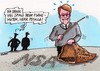 Cartoon: Sack Flöhe (small) by RABE tagged pofalla,cdu,nsa,geheimdienst,spionage,spionageaffäre,kanzleramtsminister,berlin,snowden,enthüllung,geheimdienstzusammenarbeit,bundesregierung,rabe,ralf,böhme,cartoon,karikatur,pressezeichnung,farbcartoon,floh,flöhe,flohzirkus,sack,hüter,flohbiss,insekt,us