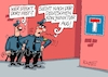 Cartoon: Sackgasse (small) by RABE tagged ampelregierung,scholz,spd,grüne,fdp,lindner,kinder,kindergrundsicherung,rabe,ralf,böhme,cartoon,karikatur,pressezeichnung,farbcartoon,tagescartoon,hausmeister,ohren,zähne,konjunktur,wirtschaftswagstum,prognose,stagnation,wirtschaftswachstumsprognose,habeck,wirtschaftsminister,gasse,sackgasse,polizei,polizisten