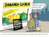 Cartoon: Saftladen (small) by RABE tagged grüne,jamaika,sondierungsgespräche,regierungsbildung,amtshandlung,rabe,ralf,böhme,cartoon,karikatur,pressezeichnung,farbcartoon,tagescartoon,weihnachtsgeschenke,laden,shop,eröffnung,käufer,weihnachten,kaufrausch,geschenke