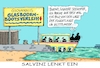 Cartoon: Salvini und Seehofer (small) by RABE tagged salvini,italien,seehofer,innenminister,flüchtlinge,mittelmeer,mittelmeeroute,flüchtlingsschiffe,häfen,lampedusa,malta,kapitänin,rackete,rabe,ralf,böhme,cartoon,karikatur,pressezeichnung,farbcartoon,tagescartoon,anlegestelle,glasbodenboot,ertrinkende,seenotrettung