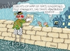 Cartoon: Sandssäcke (small) by RABE tagged hochwasser,regen,starkregen,überflutung,hochwasserwarnung,wetterdienst,rabe,ralf,böhme,cartoon,karikatur,pressezeichnung,farbcaartoon,tagescartoon,arche,noah,sintflut,clown,sandsack,sandsäcke,stelzen,kindertag,kindertagsfeier,kinderfest,kindertagsfest