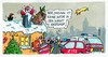 Cartoon: Santa Claus (small) by RABE tagged weihnachten,weihnachtsmann,santa,santaclaus,bescherung,geschenke,schlot,esse,geschenkesack,christmas,dach,haus,schnee,katze,feuerwehr,rettungsdienst,notruf,rabe,ralf,böhme,cartoon,karikatur,feuerwehrmann,hilfe,rettungsmannschaft,notarzt,rettungswagen,feue